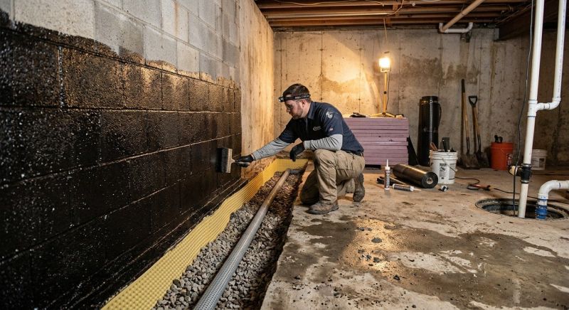 Basement Waterproofing in Greenville, SC