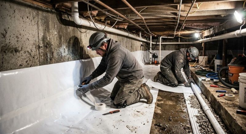 Crawlspace Waterproofing in Fort Wayne, IN