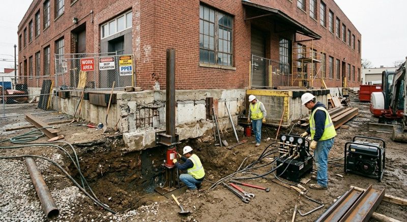 Foundation Stabilizing in Greenville, SC