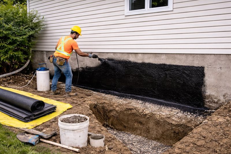 Foundation Waterproofing in Fredericksburg, VA